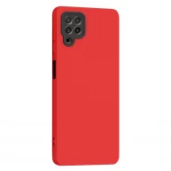 Husa spate pentru Samsung Galaxy A22 - Vanex Case Rosu Negru