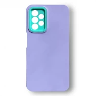 Husa spate pentru Samsung Galaxy A13 - Vanex Case Mov si Turcoaz
