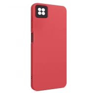 Husa spate pentru Samsung Galaxy A22 5G - Vanex Case Rosu Negru