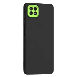 Husa spate pentru Samsung Galaxy A22 5G - Vanex Case Negru VerdeF