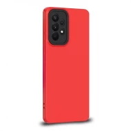 Husa spate pentru Samsung Galaxy A73 5G - Vanex Case Rosu Negru