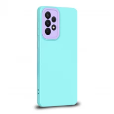 Husa spate pentru Samsung Galaxy A33 5G - Vanex Case Turcoaz Mov