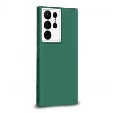Husa spate pentru Samsung Galaxy S22 Ultra - Vanex Case Army Alb