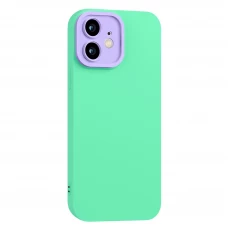 Husa spate pentru iPhone 11 - Vanex Case Turcoaz si mov