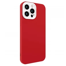 Husa spate pentru iPhone 13 Pro - Vanex Case Rosu Alb