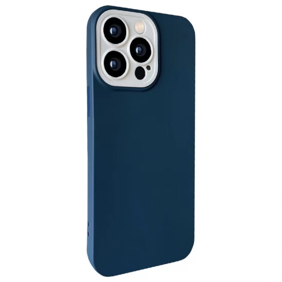 Husa spate pentru iPhone 13 Pro - Vanex Case Navy Alb