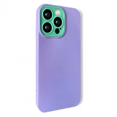 Husa spate pentru iPhone 13 Pro - Vanex Case Mov si Turcoaz