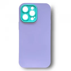 Husa spate pentru iPhone 14  Pro Max - Vanex Case Mov Turcoaz