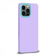 Husa spate pentru iPhone 14  Pro - Vanex Case Mov Turcoaz