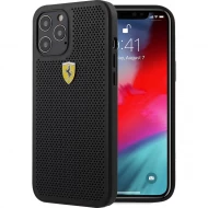 Husa spate pentru iPhone 12 Pro - Ferrari Perforated Cover