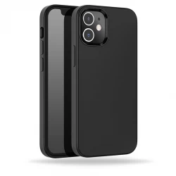 Husa spate pentru iPhone 12 Mini Hoco Pure Case - Negru