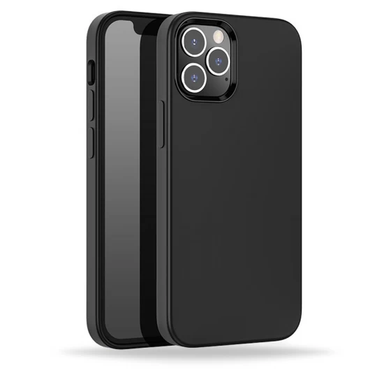 Husa spate pentru iPhone 12 Pro Max Hoco Pure Case - Negru