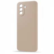 Husa Spate pentru Huawei Nova Y70 - Silicon Line Maro