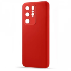 Husa spate pentru Huawei P40 Pro - Silicon Line Rosu