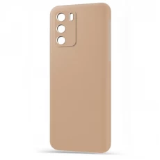 Husa spate pentru Huawei P40 - Silicon Line Maro Deschis