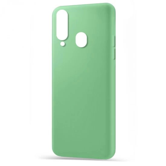 Husa spate pentru Samsung A20s - Silicon Line Verde