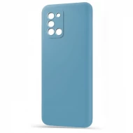 Husa spate pentru Samsung A31 - Silicon Line Bleu