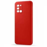 Husa spate pentru Samsung A31 - Silicon Line Rosu