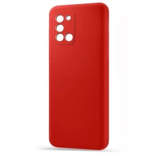Husa spate pentru Samsung A31 - Silicon Line Rosu