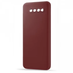 Husa spate pentru Samsung S10+ - Silicon Line Marsala
