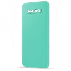 Husa spate pentru Samsung S10 - Silicon Line Turcoaz