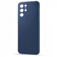 Husa spate pentru Samsung S22 Ultra - Silicon Line Albastru