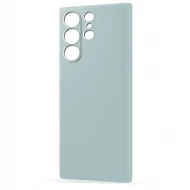 Husa spate pentru Samsung S23 Ultra - Silicon Line Gri