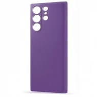 Husa spate pentru Samsung S23 Ultra- Silicon Line Mov