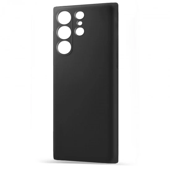 Husa spate pentru Samsung S23 Ultra - Silicon Line Negru