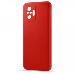 Husa spate pentru Xiaomi Redmi Note 10 PRO - Silicon Line Rosu