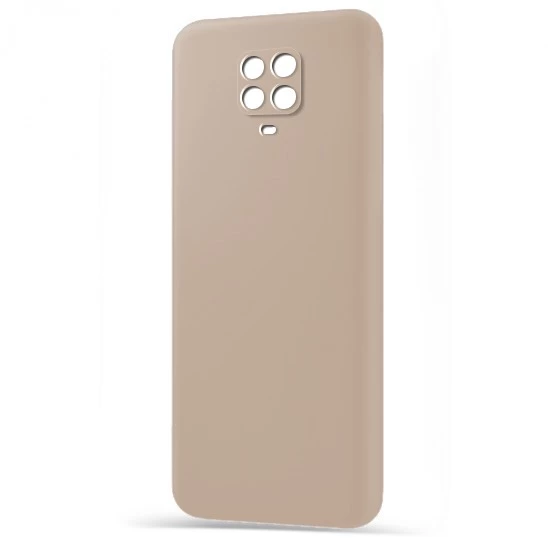 Husa spate pentru Xiaomi Redmi Note 9 Pro - Silicon Line Maro