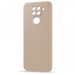 Husa spate pentru Xiaomi Redmi Note 9 - Silicon Line Maro
