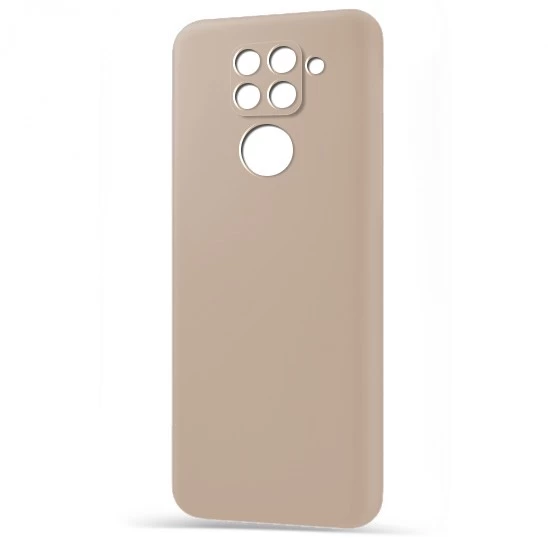 Husa spate pentru Xiaomi Redmi Note 9 - Silicon Line Maro