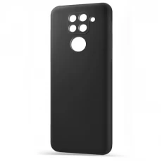 Husa spate pentru Xiaomi Redmi Note 9 - Silicon Line Negru