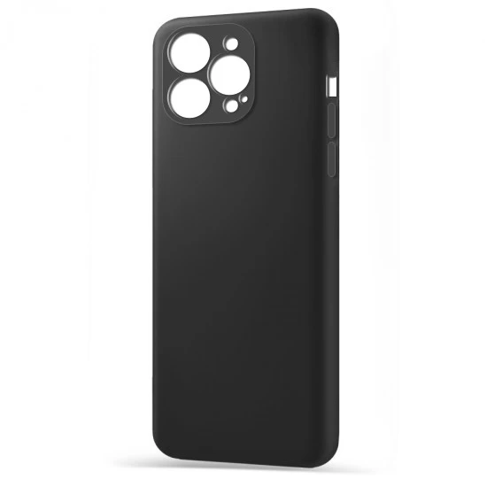 Husa spate pentru iPhone 13 Pro - Silicon Line Negru