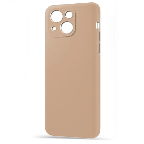 Husa spate pentru iPhone 14 - Silicon Line Maro