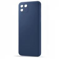 Husa spate pentru Samsung A03 - Silicon Line Navy