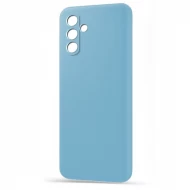 Husa spate pentru Samsung A04s - Silicon Line Bleu Ciel
