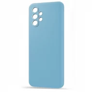 Husa spate pentru Samsung A13 - Silicon Line Bleu Ciel