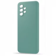 Husa spate pentru Samsung A13 - Silicon Line Verde Inchis