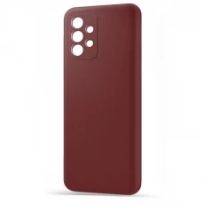 Husa spate pentru Samsung A53 5G - Silicon Line Marsala