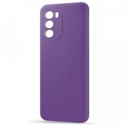 Husa spate pentru Motorola Moto G62 - Silicon Line Mov