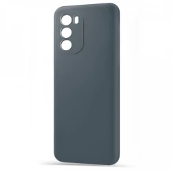 Husa spate pentru Motorola Moto G62 - Silicon Line Gri inchis