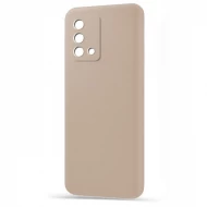 Husa spate pentru Oppo A74 - Silicon Line Maro