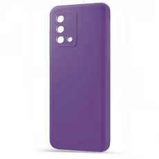 Husa spate pentru Oppo A74 - Silicon Line Mov