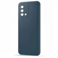 Husa spate pentru Oppo A74 - Silicon Line Navy