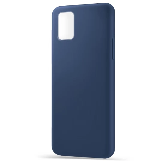 Husa spate pentru Samsung A02S - Silicon Line Navy