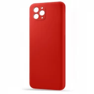 Husa spate pentru iPhone 11 Pro Max - Silicon Line Rosu