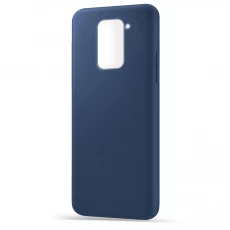 Husa spate pentru Xiaomi Redmi Note 9 - Silicon Line Navy