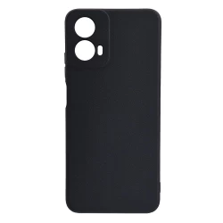 Husa spate pentru Motorola Moto G34 B-Silicon case - Negru